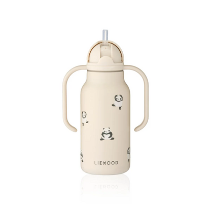 Kimmie Water Bottle - Panda / Sandy