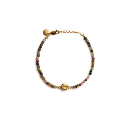 Aphrodite Mini Beaded Bracelet - Gold