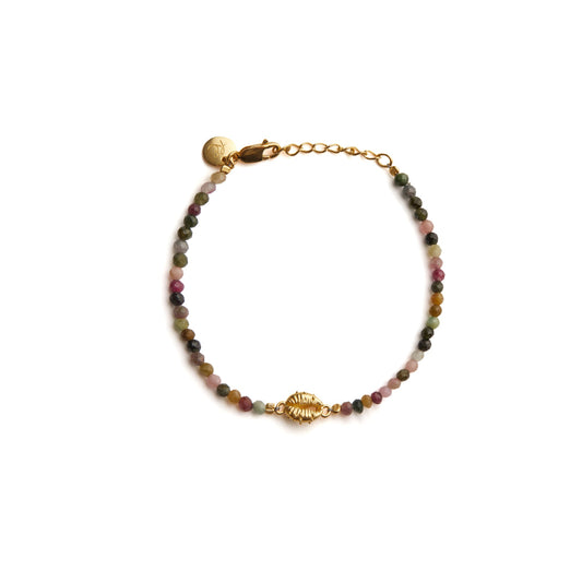 Aphrodite Mini Beaded Bracelet - Gold
