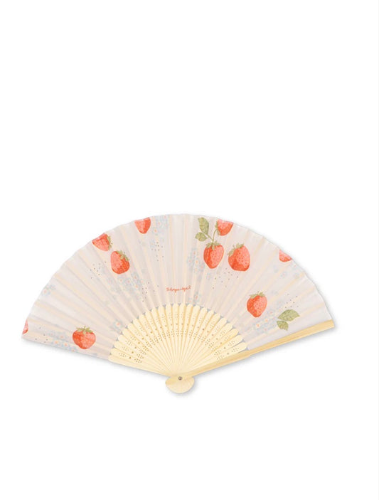 Printed Fan - Marmalade Sun