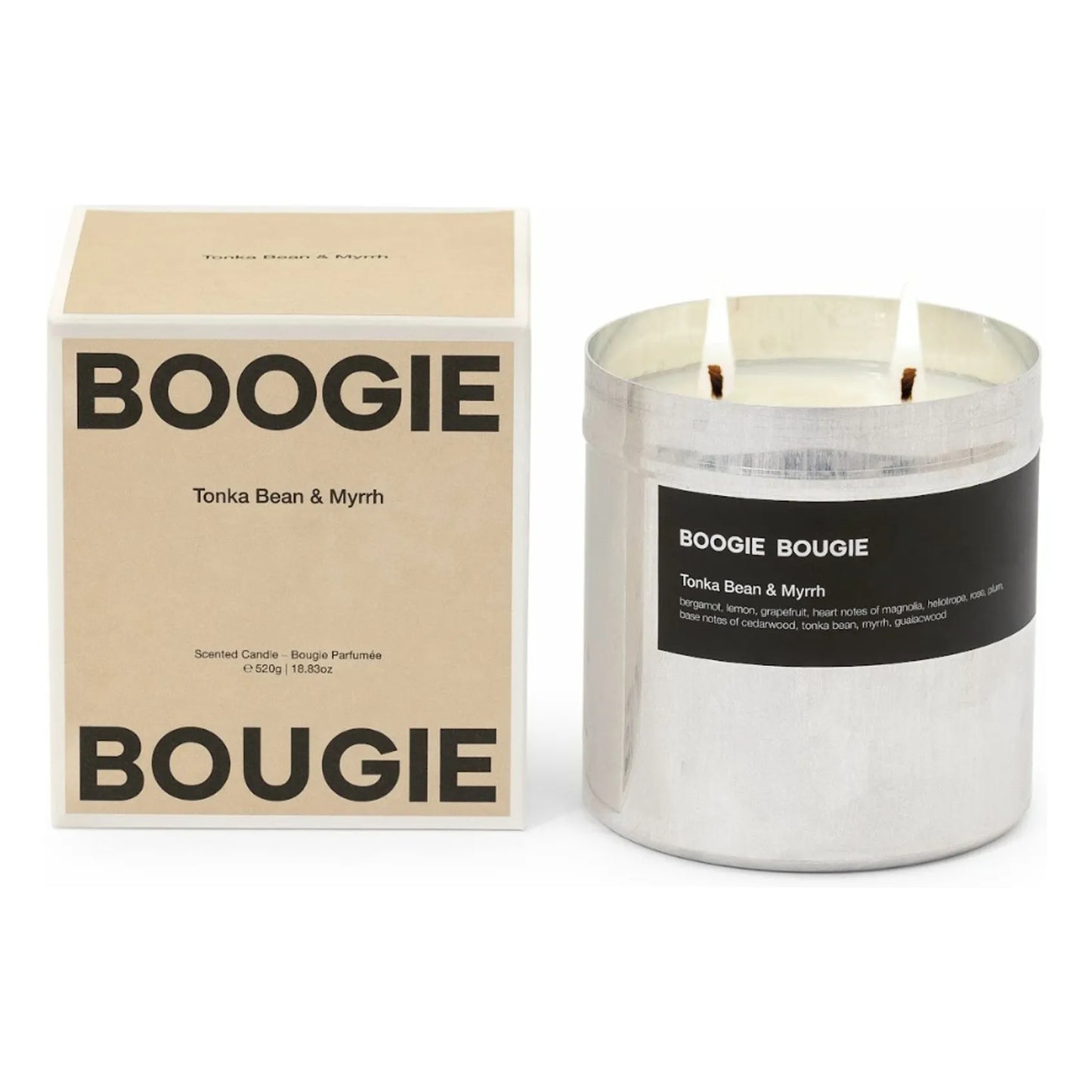 Tonka Bean & Myrrh Scented Candle 520g