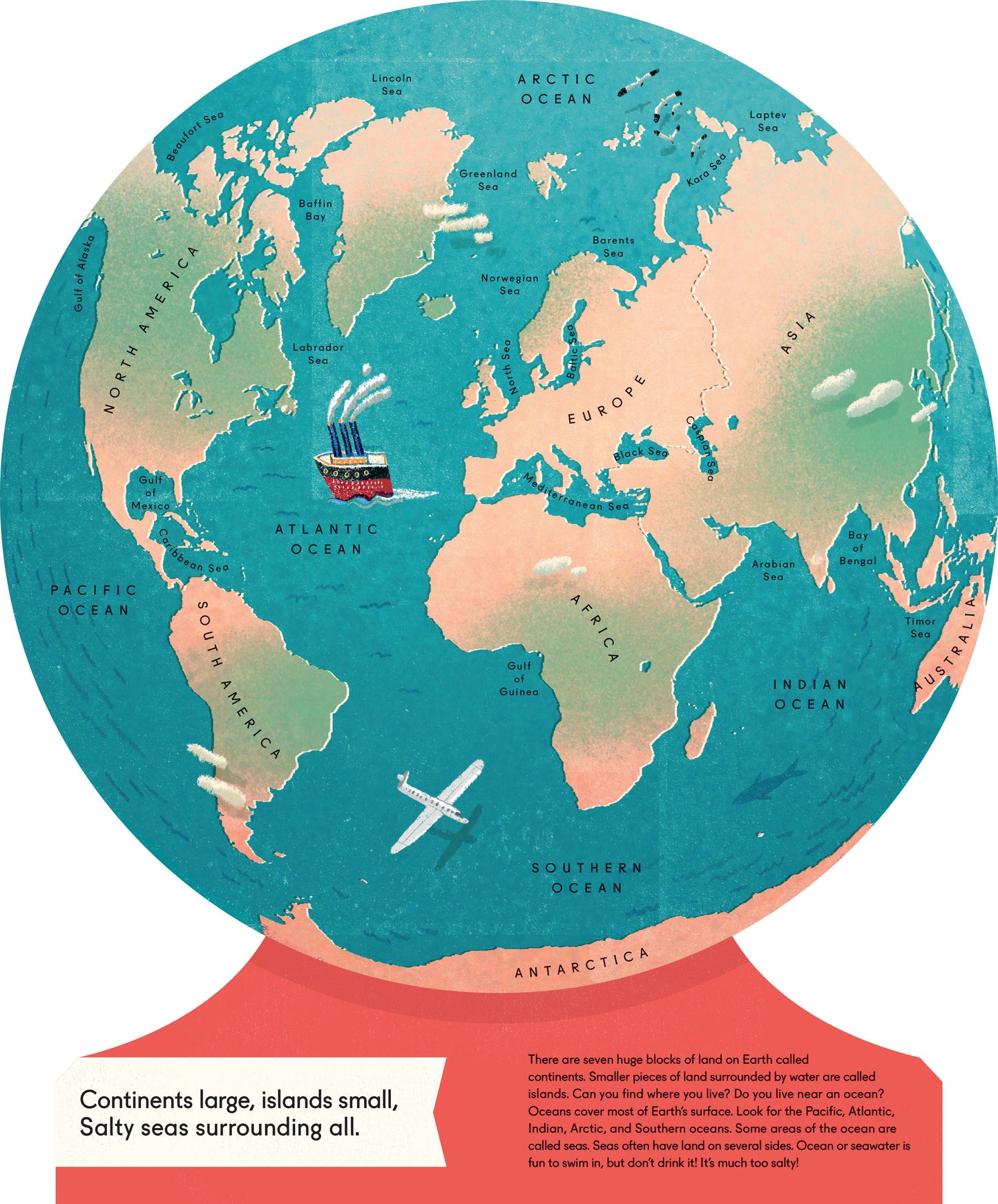 OUR WORLD (OUR WORLD COLLECTION - SHAPED BOARD)