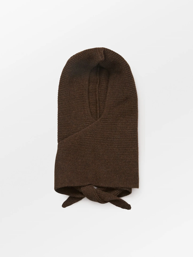 Tie Balaclava - Hot Fudge Brown