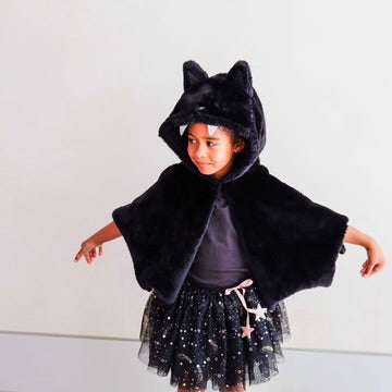 Furry Bat Cat Cape