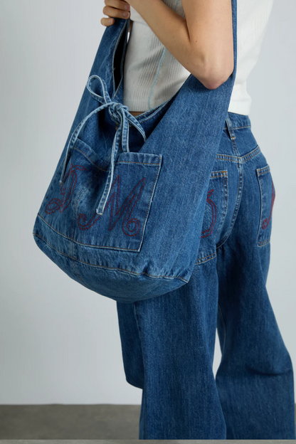 Denim Sling Bag