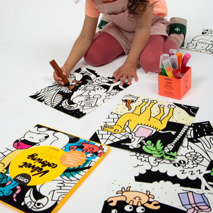 Velvet Colouring - Animals