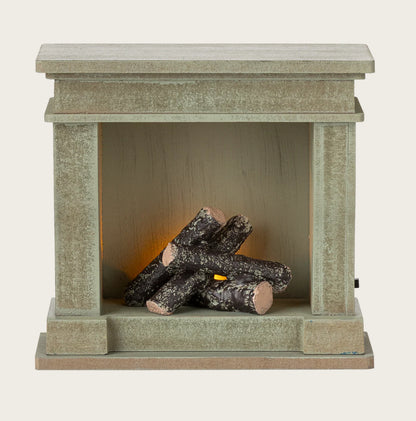 Fireplace - Dusty Green