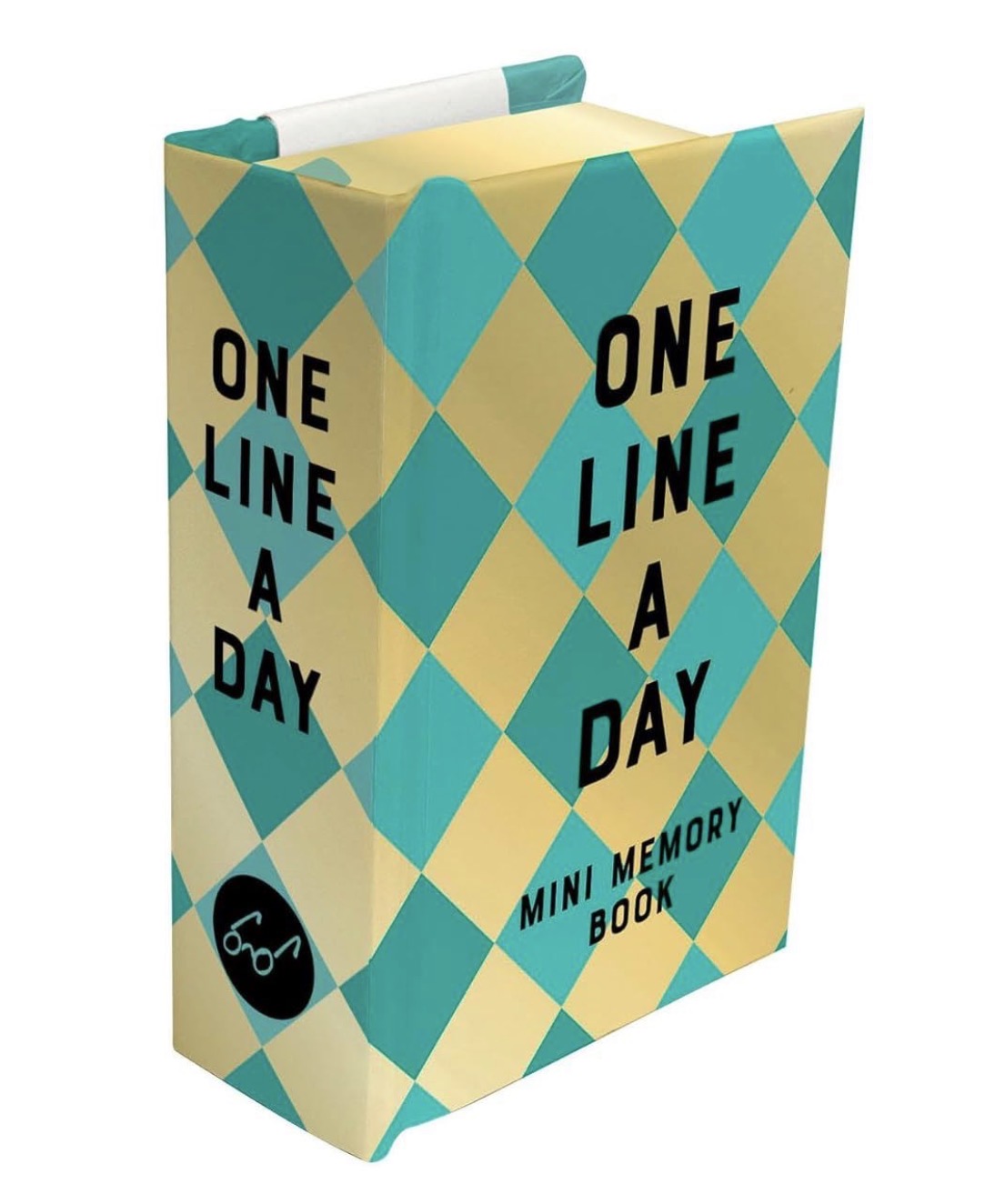 One Line a Day Mini Memory Book - Mint Diamond
