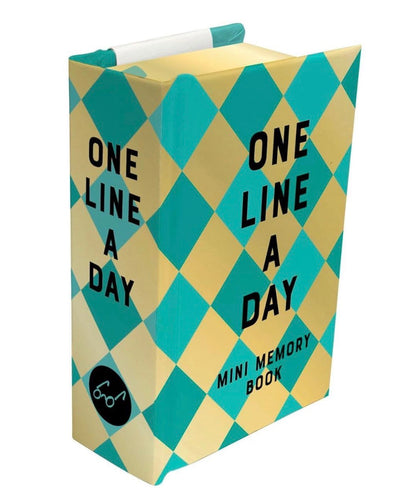 One Line a Day Mini Memory Book - Mint Diamond