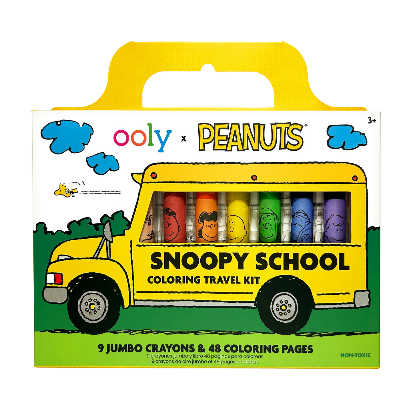 Snoopy School Colouring Travel Kit