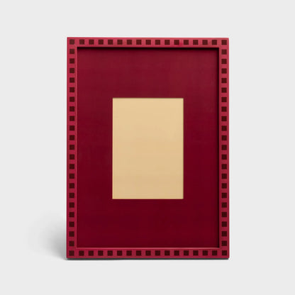 Photo Frame Osteria A4 - Burgundy