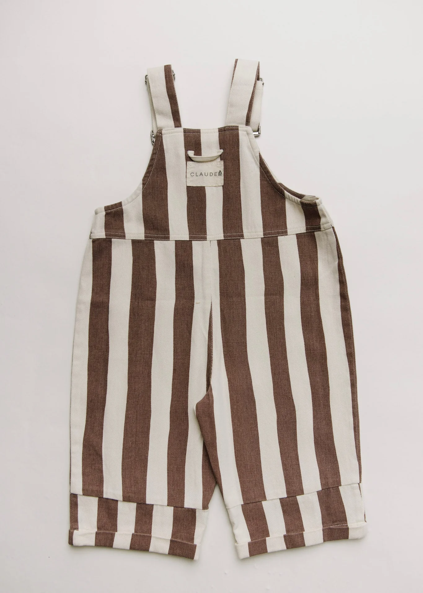 Blythe Choc Stripe Dungaree