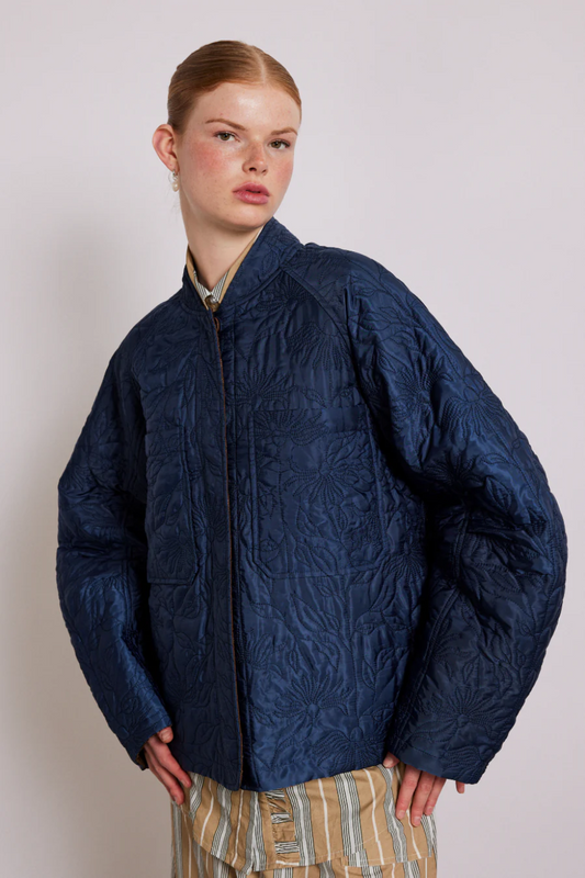 Susie Quilted Reversible Bomber