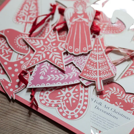 Folk Art Christmas Decorations