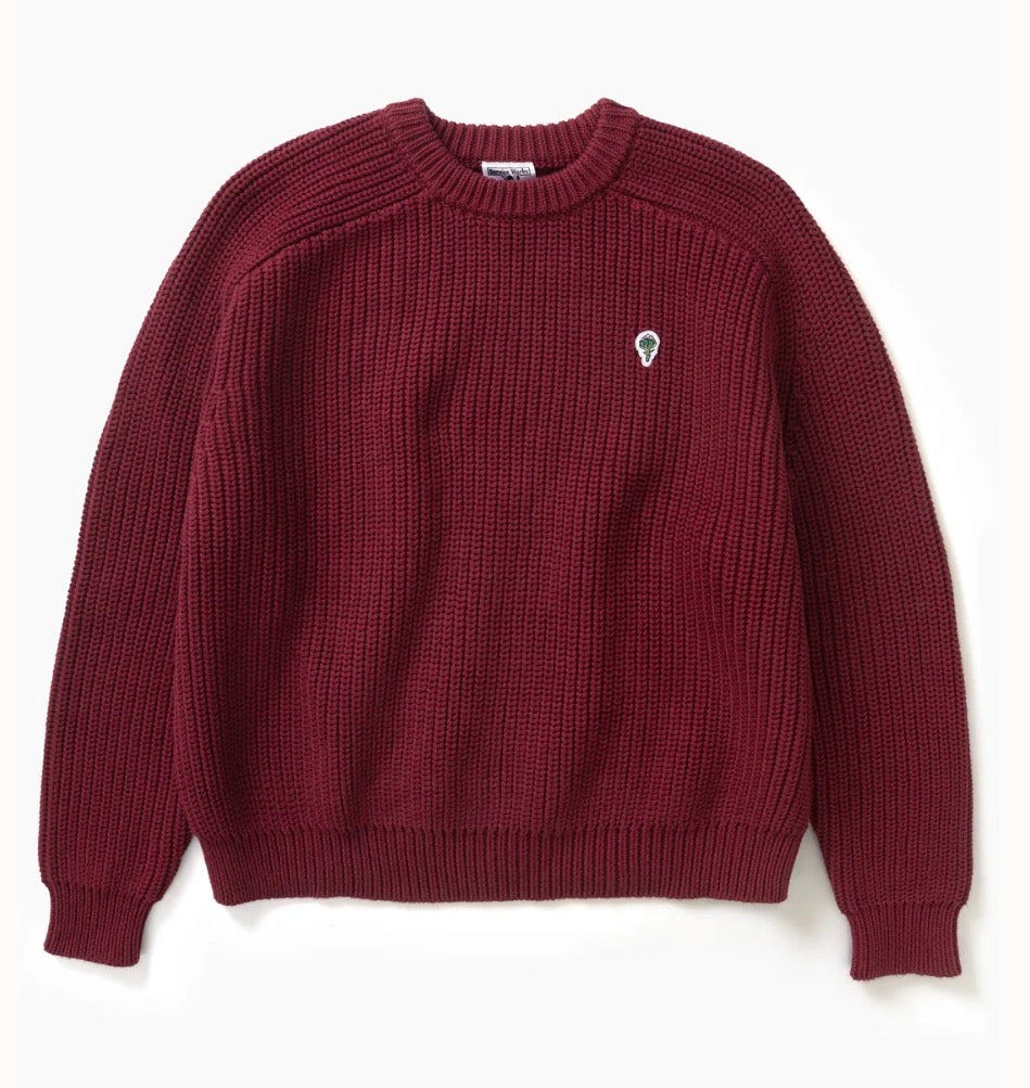 Artichoke Chunky Knit - Burgundy