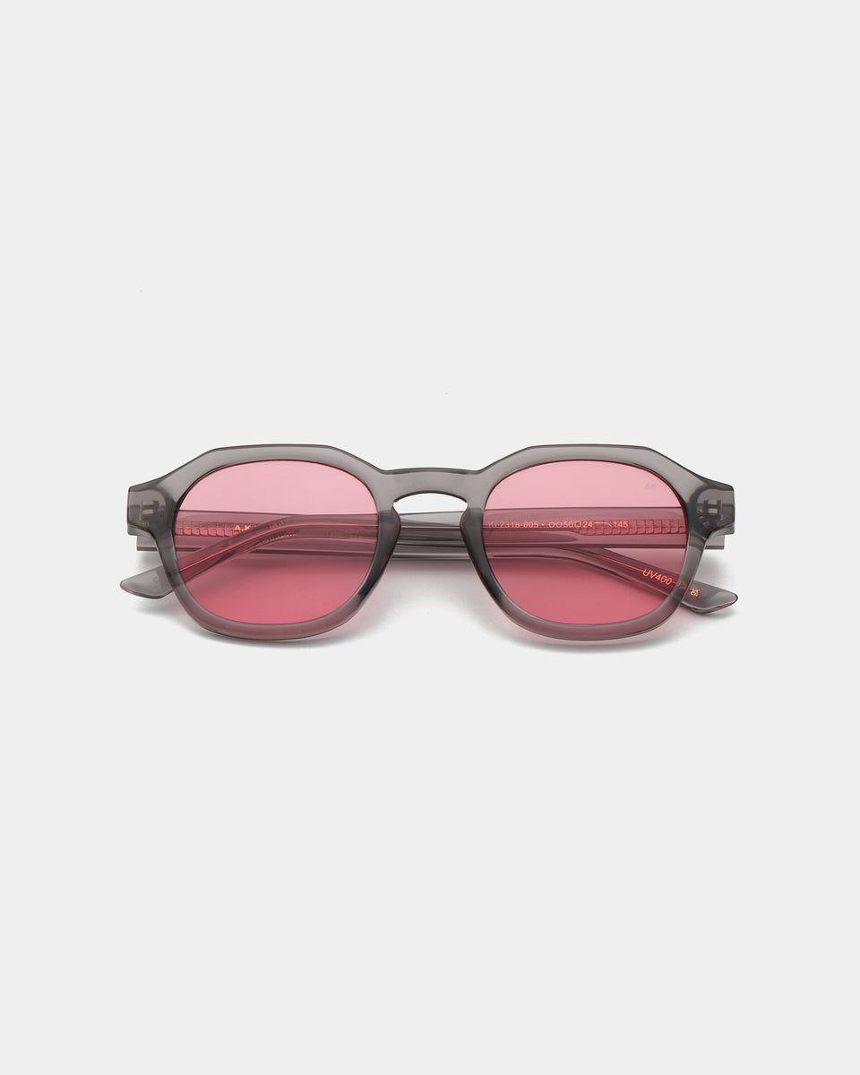 Zan Sunglasses - Grey Transparent