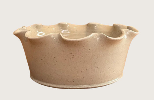 Frilly Dog Bowl