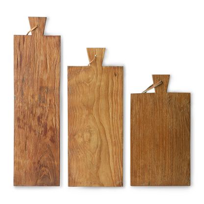 Bread Board Teak - Set Of 3