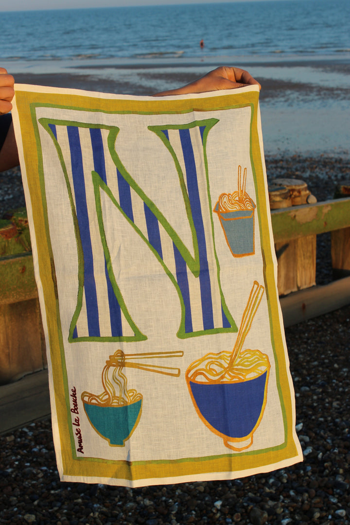 N Tea Towel