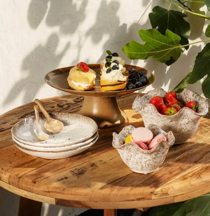 Stoneware Bowls - Set Of 2