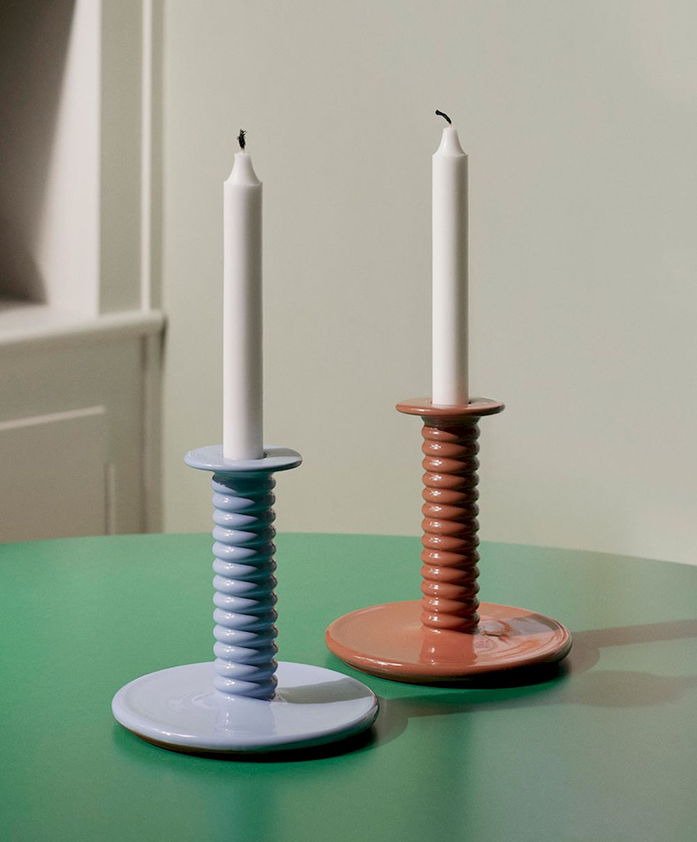 Barro Candle Holder - Natural