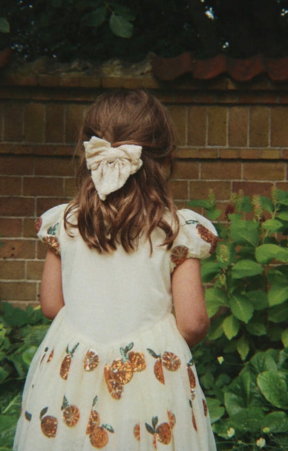 Aries Sequin Bow Hair Clip