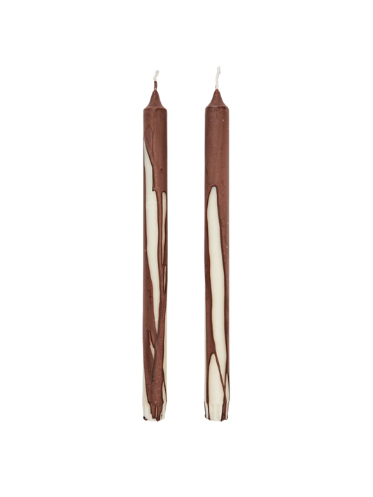 Dryp Cnadles Set of 2 - Dark Chocolate