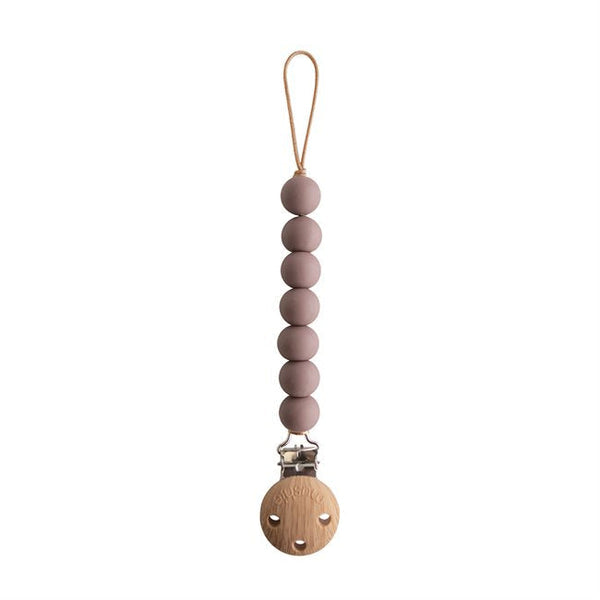 Halo Pacifier Clip - Pale Taupe