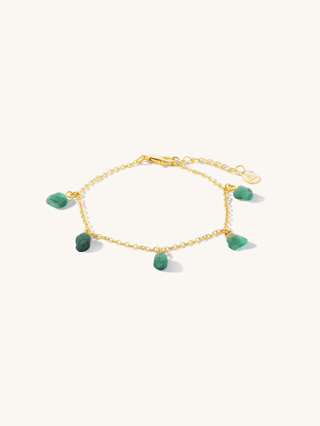 Mohica Emerald Charm Bracelet
