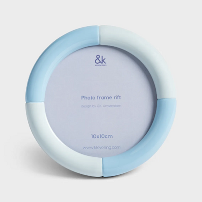 Photo Frame Rift Round Medium