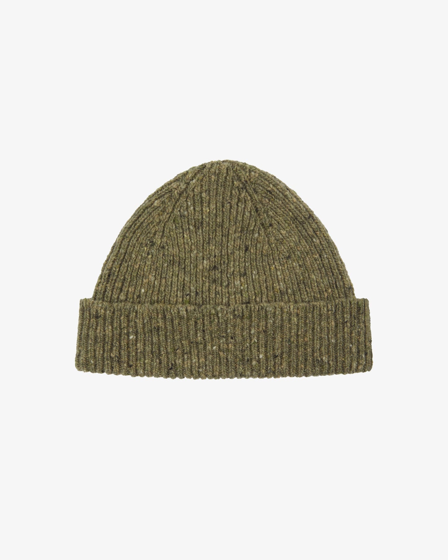 Speckled Donegal Wool Hat- Herb