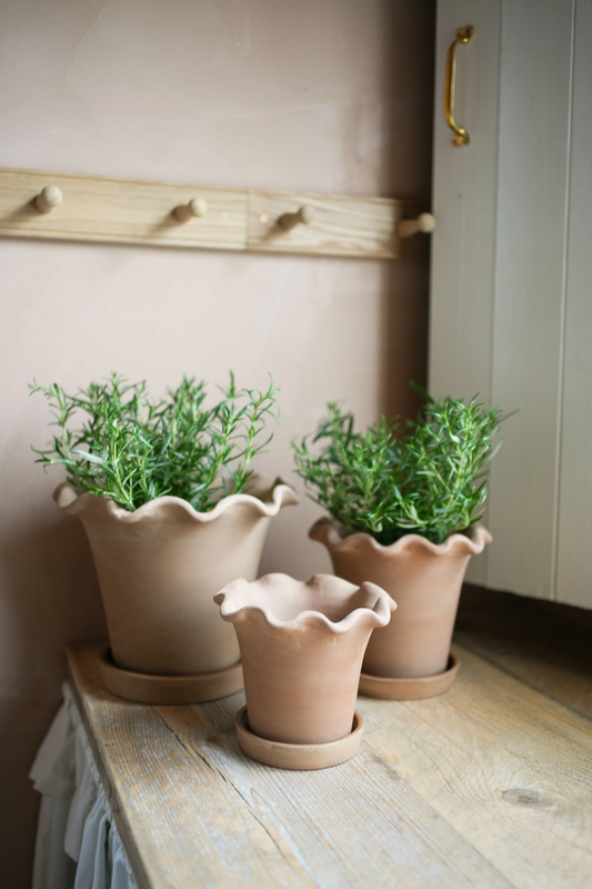 Frilly Plant Pot
