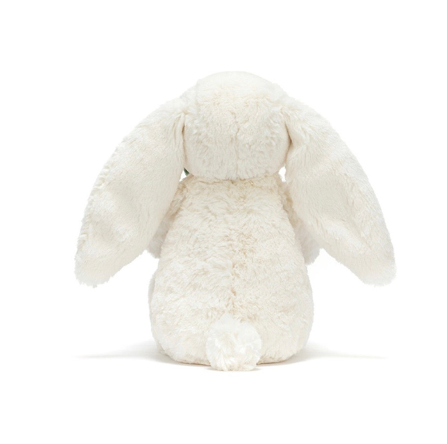 Cream Bunny With Plant