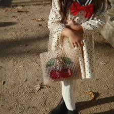 Cherry Perla Bag - Cream