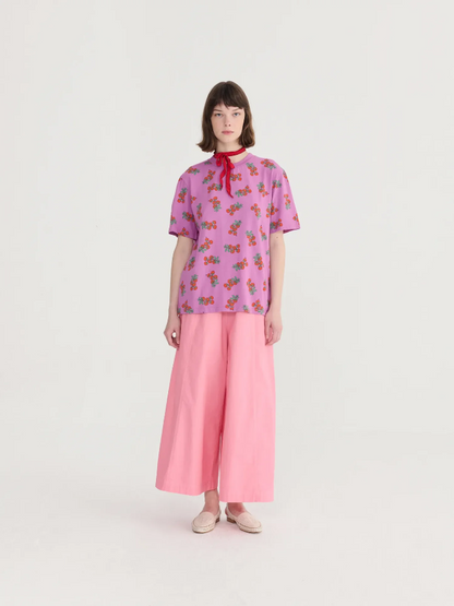 Paper Touch Culottes - Pink