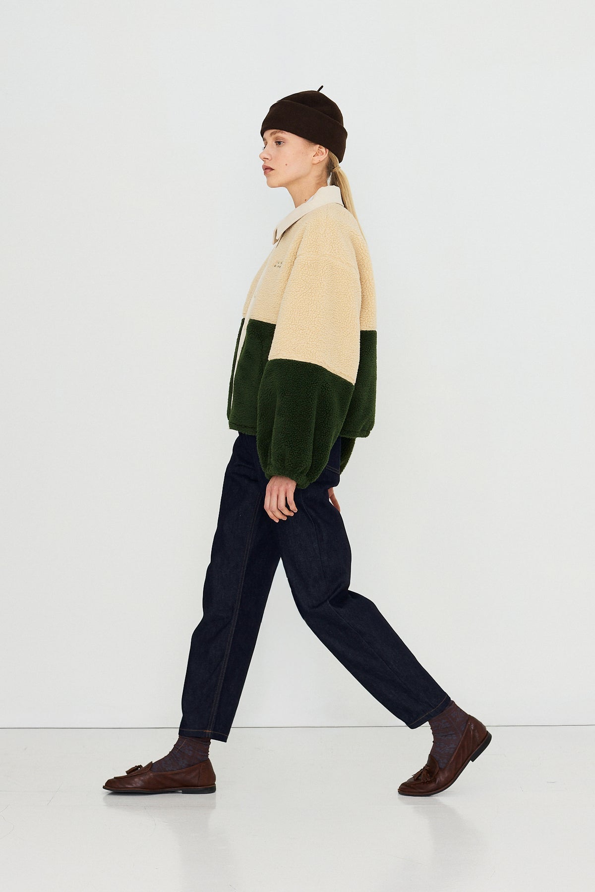 Colourblock Sherpa Jacket