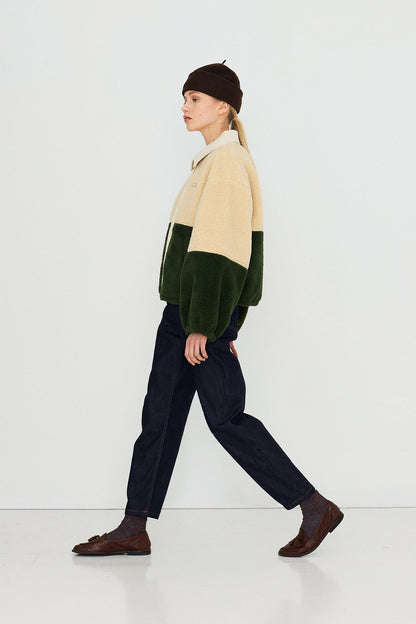 Colourblock Sherpa Jacket