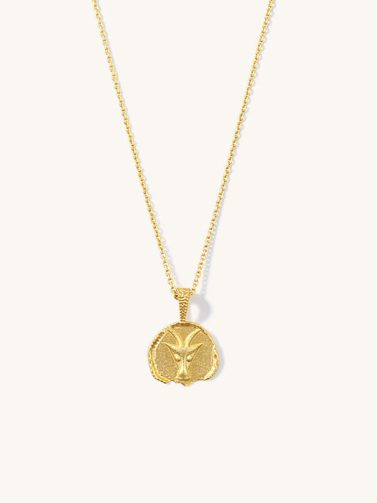 Aries Zodiac Necklace