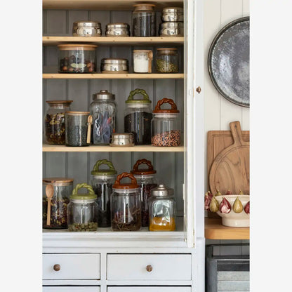 Glass Jar With Ceramic Lid