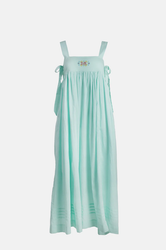 Aspen Midi Night Dress - Mint
