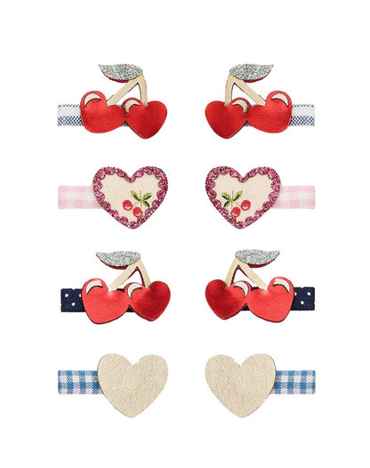 Red Cherries Mini Clips