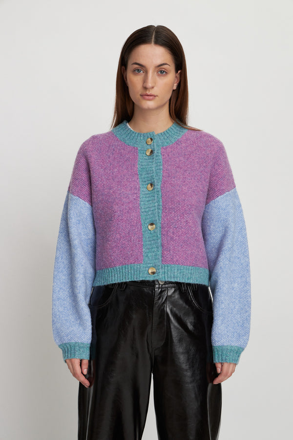 Colourmixed Cardigan-Multicolour