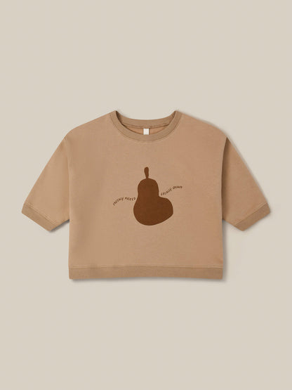 Pear Slogan Sweatshirt