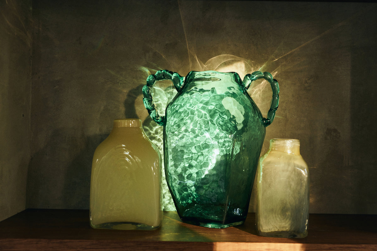 Atelier Glass Vase Small - Pale Green