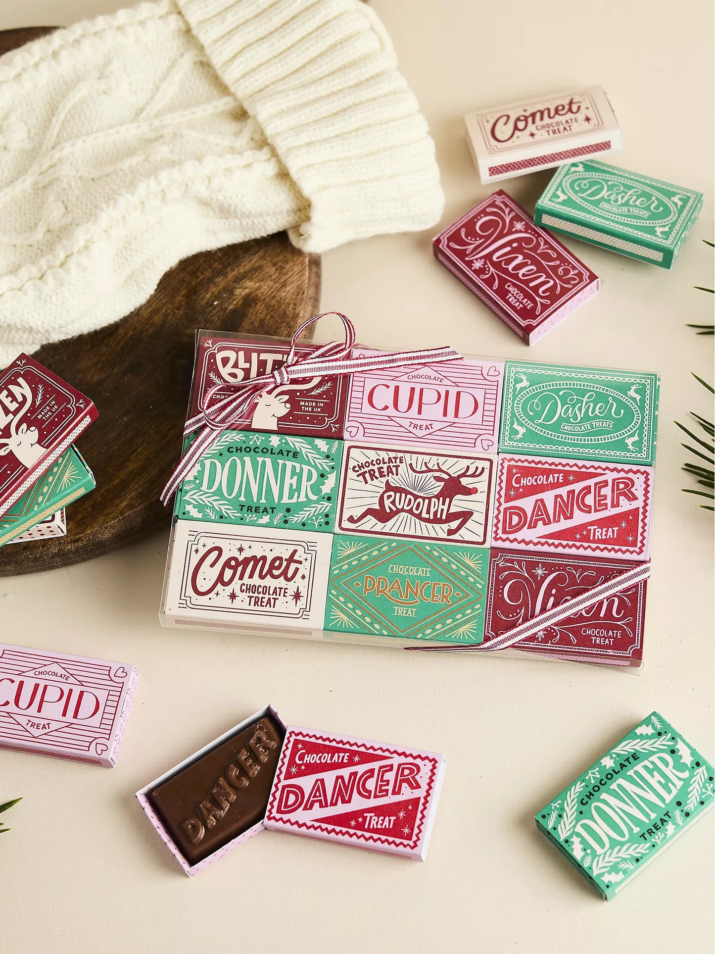 Christmas Allstar Reindeer Chocolate Mini Treats