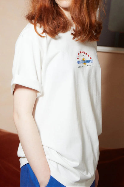 Logo Embroidered T-Shirt