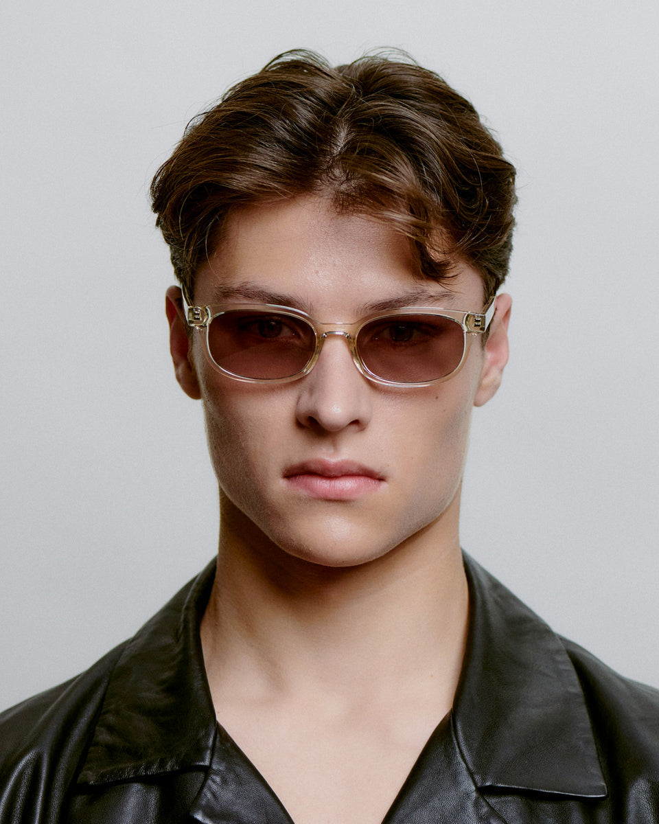 Charlie Sunglasses - Ecru Transparent