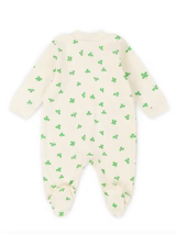 Baby Sleepsuit l Lucky Clovers: 6-12 Months