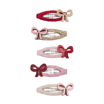 Cutesy Bow Mini Hair Clips