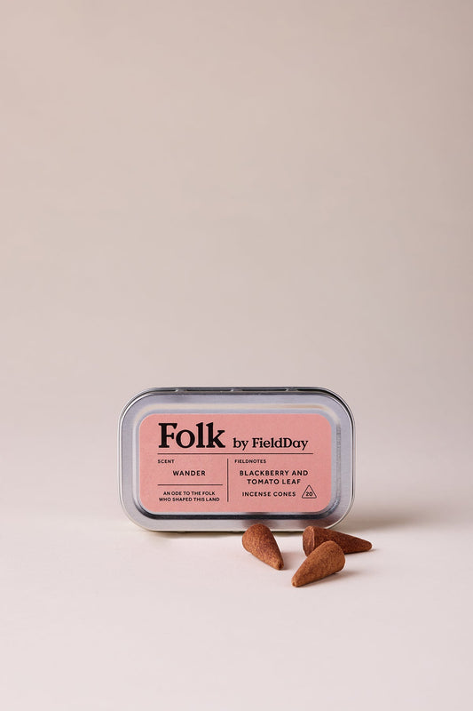 Wander Folk Tin Of Incense Cones